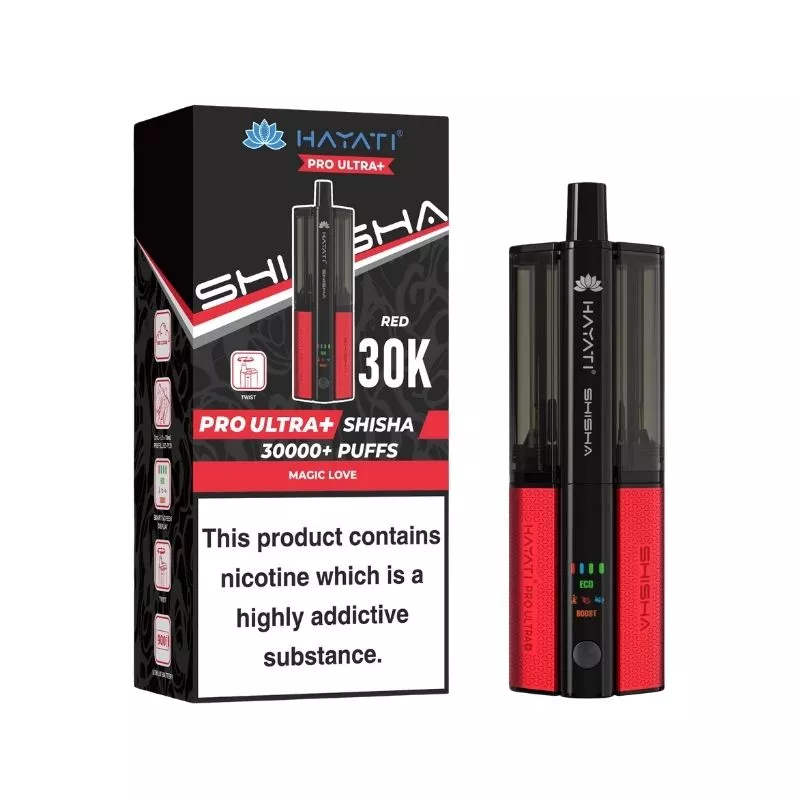 Hayati Pro Ultra Plus Shisha 30000 Prefilled Pod Kit Magic Love